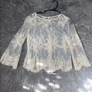 Sheer blouse